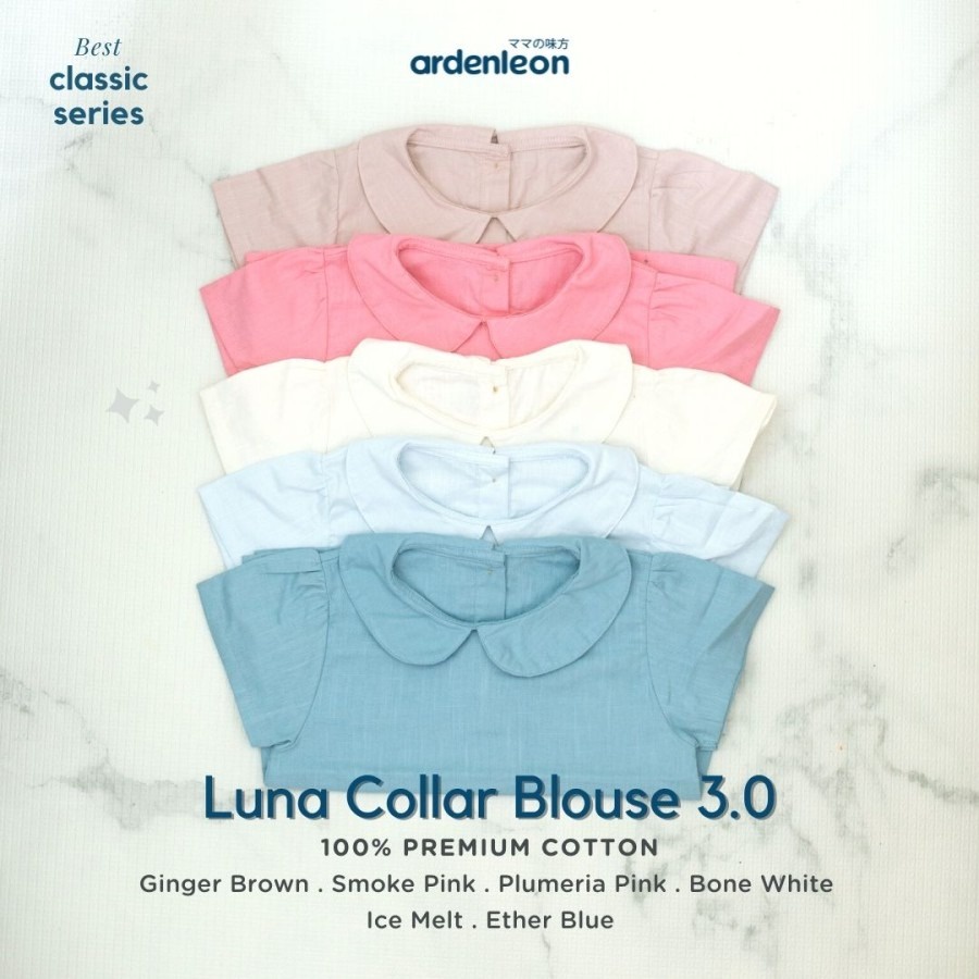 Ardenleon Luna Collar Blouse 3.0