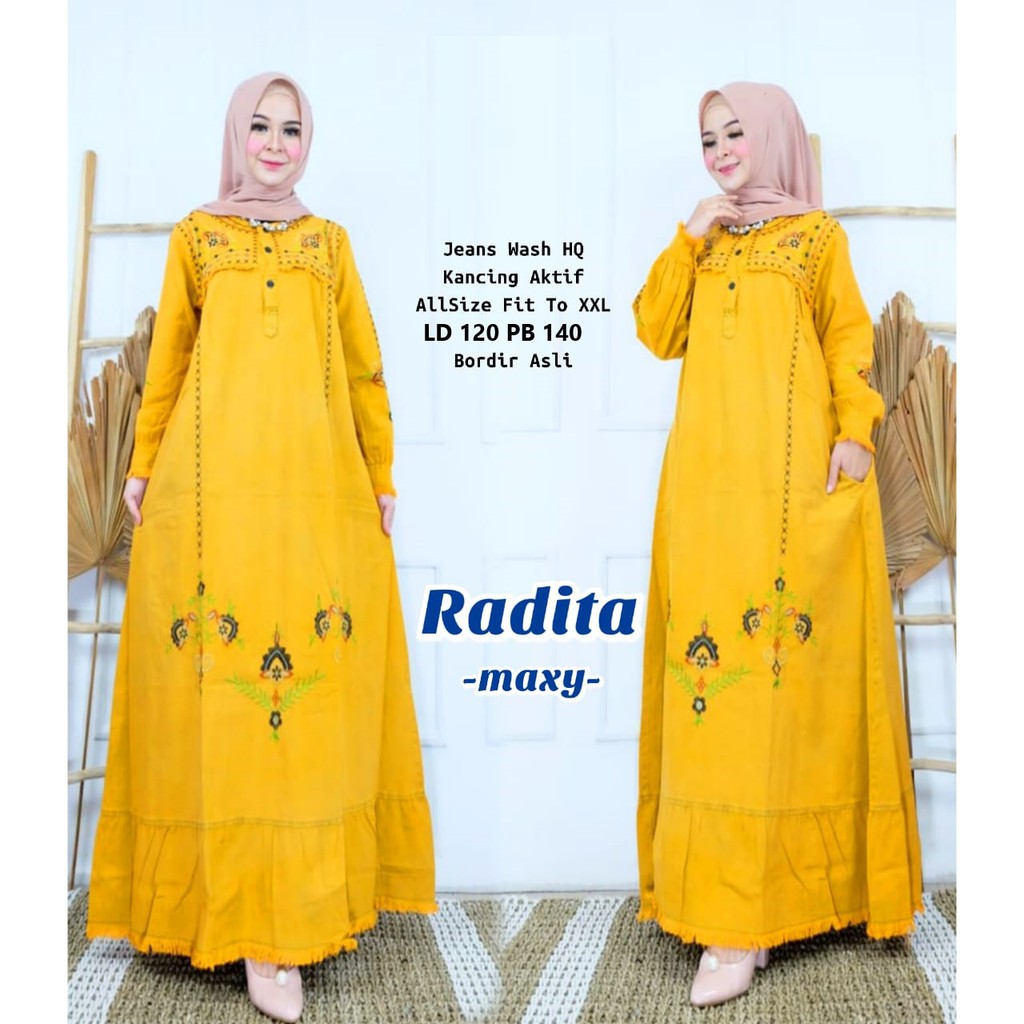 HOME DRESS JUMBO JEANS RADITA MAXY GBM