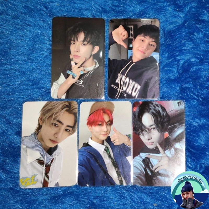 PC Enhypen Lucky Draw R1 M2U PWS SW Heeseung Sunghoon Jay Jungwon Ni-ki LD Manifesto Day 1 Photocard