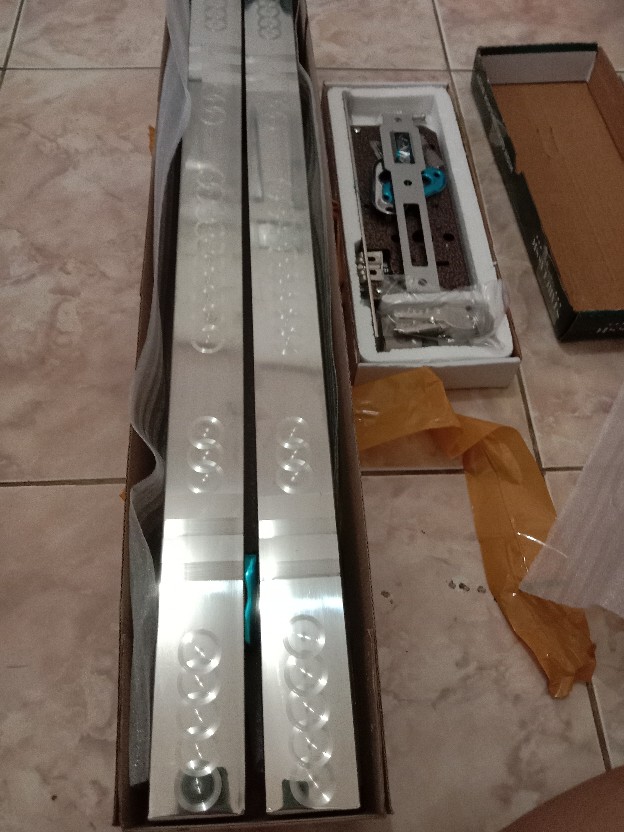 Promo Paket Handle Pintu Rumah 60 Cm Dan Body Kunci Gagang Tarikan Pintu Minimalis