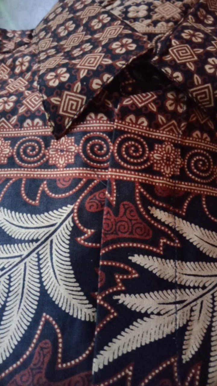 Hem Pria Batik Jumbo Lengan Pendek Size M-xxxxxl Batik Pekalongan