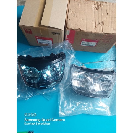 reflektor lampu depan headlamp nova dash