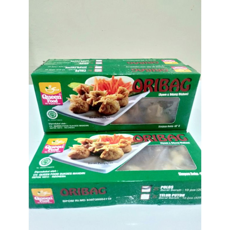 

Queenfood Oribag Ayam Isi 10 pcs