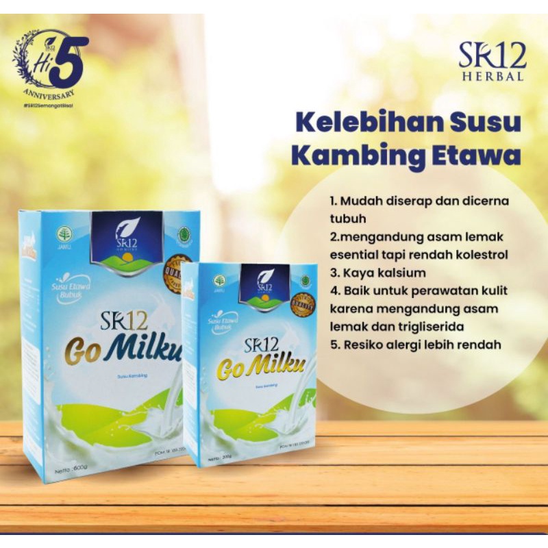 

GO MILKU SUSU KAMBING ETAWA SR12