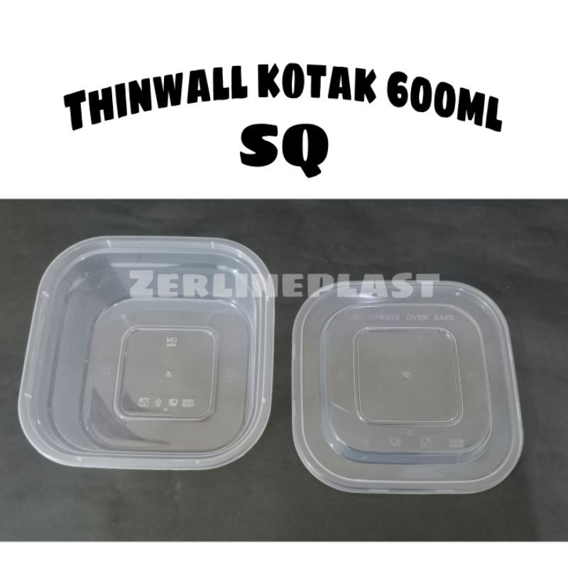 Thinwall DM / Kotak Makan (SQ / SQUARE)