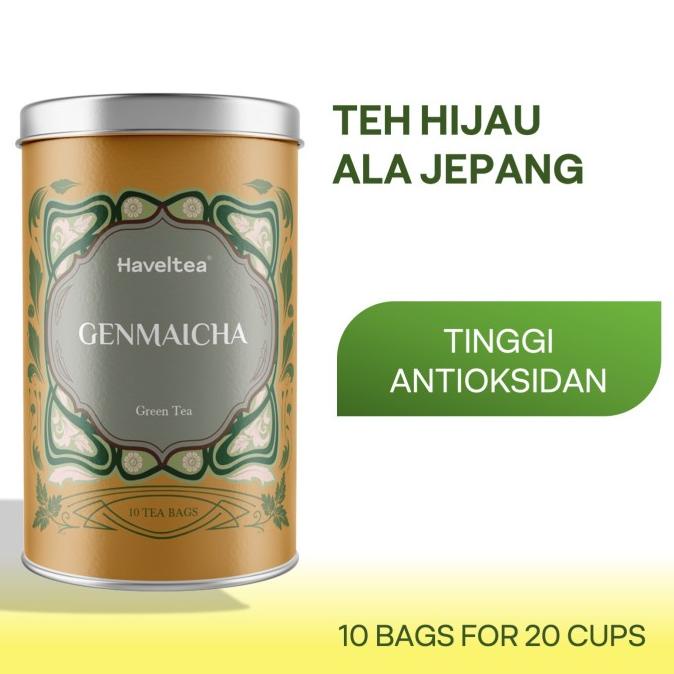 

(BISA COD) GENMAICHA | Big Tin | Haveltea | Teh Hijau Beras Jepang GRATIS ONGKIR Kode 876
