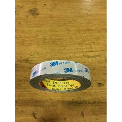 

Double tape 3M Putih / Abu Berkualitas ( Lem bolak balik)
