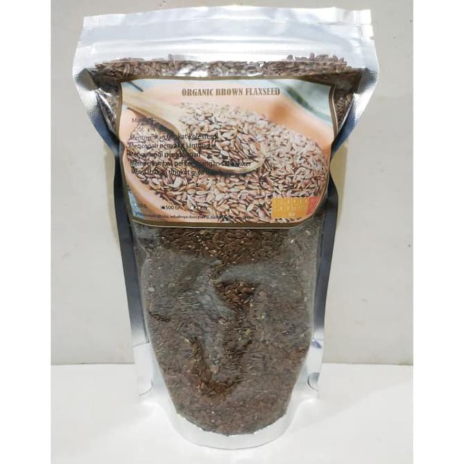 

Organic Brown Flaxseed 500 Gr *
