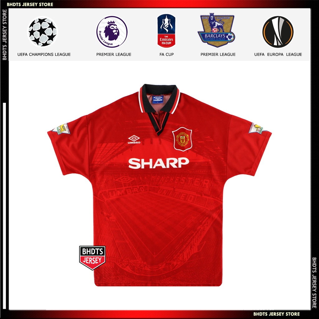 [ Fans Version ] JERSEY BOLA RETRO MU HOME 1994 GRADE ORI
