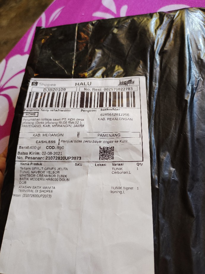 Atasan Batik Wanita Terviral Di Shopee