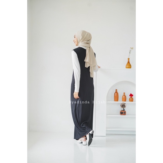 Inner Buntung Dress Manset Gamis Singlet Kutung Dalaman Baju hijab jersey premium