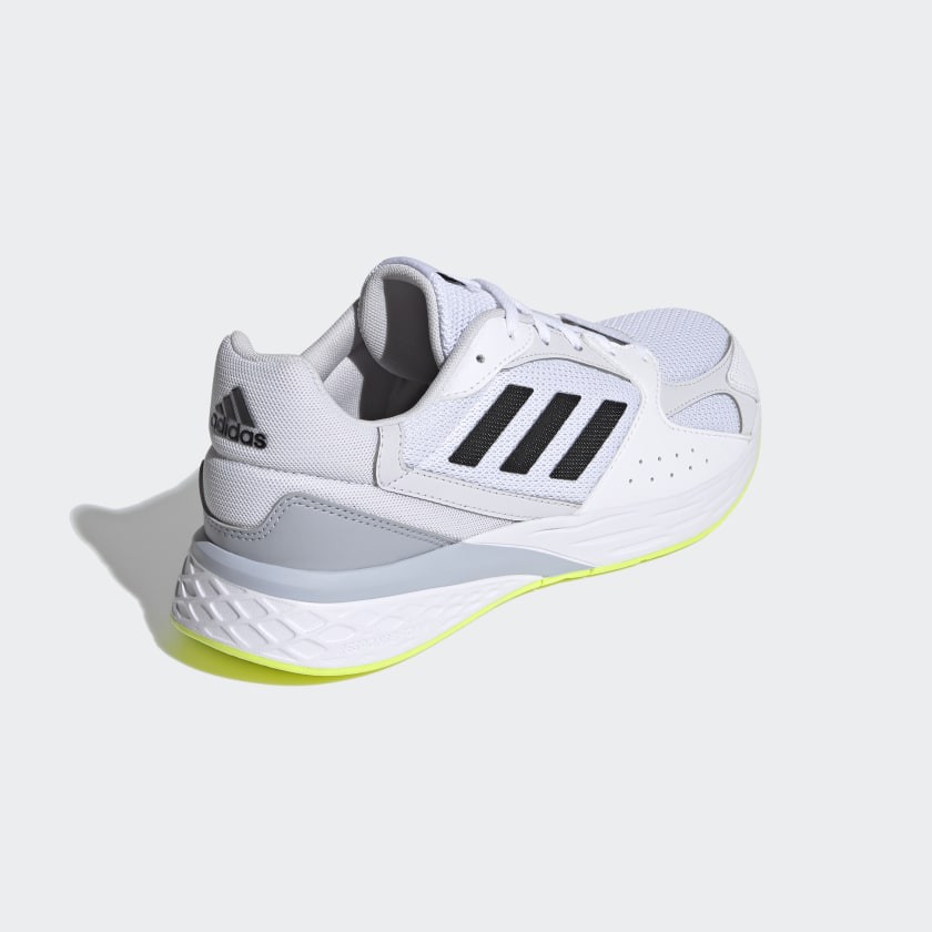 adidas response run white