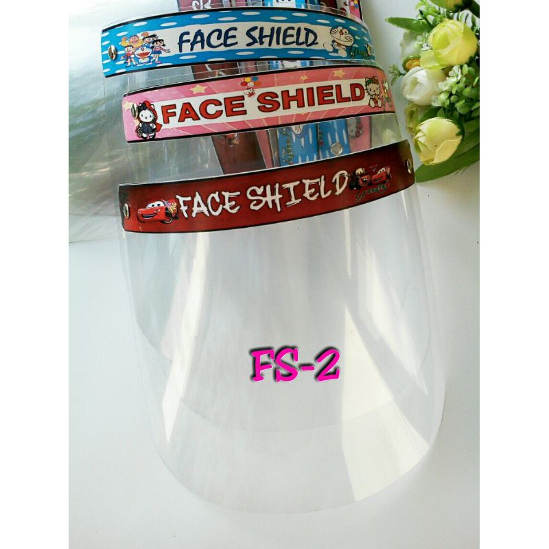 face shield anak biasa