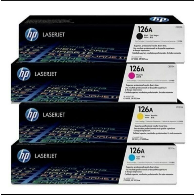 TONER HP LASERJET 126A (CE310A /CE311A /CE312A /CE313A)