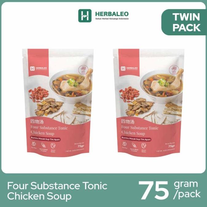 

TERBARU TWINPACK- HERBALEO FOUR SUBSTANCE TONIC CHICKEN SOUP PENGIRIMAN CEPAT