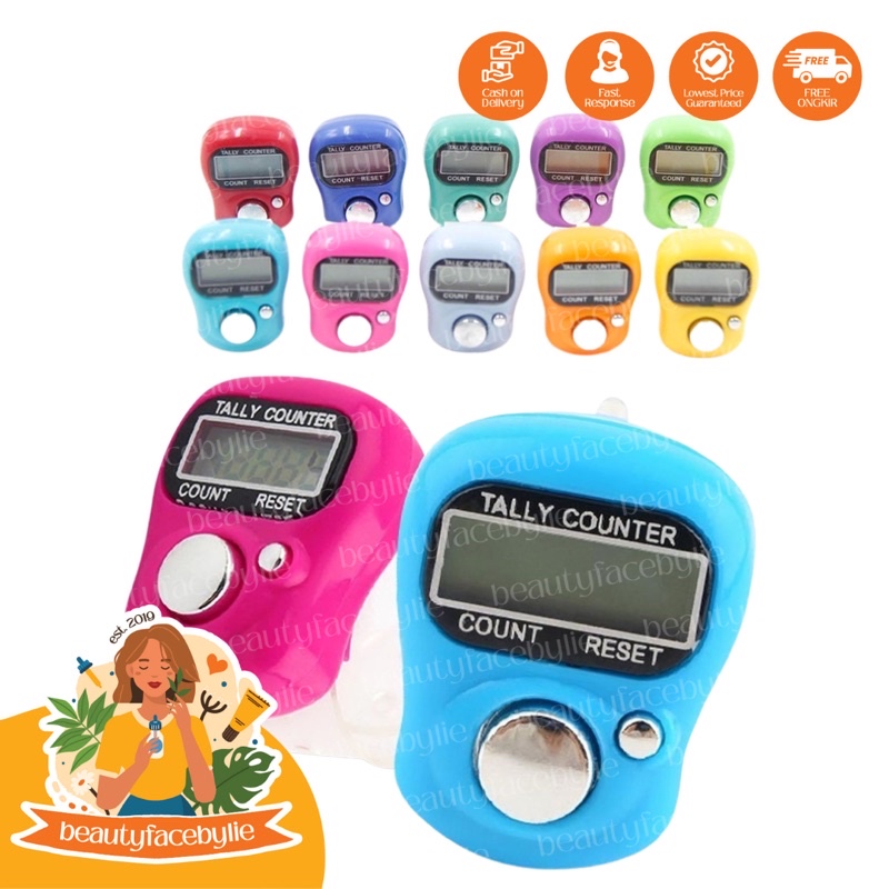 Tasbih Digital Mini Alat Hitung Elektronik Jari Tally Finger Tasbeh Counter