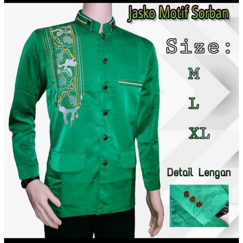 Jas koko bordir Jasko bordir Jasko pria dewasa baju ibadah Jas Koko pria dewasa Baju pria dewasa Baj