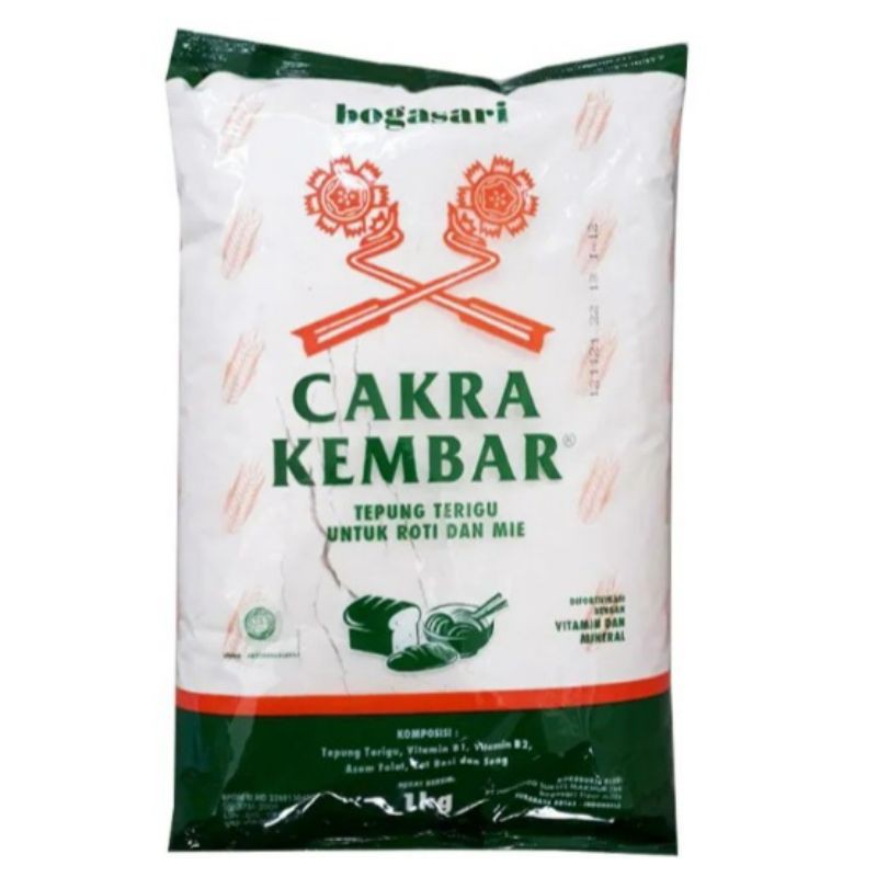

TEPUNG CAKRA KEMBAR PROTEIN TINGGI 1KILOGRAM PREMIUM & BIASA