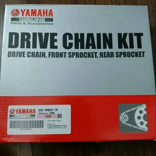 GEAR SET GEAR GIR SET RANTAI YAMAHA VEGA ZR JUPITER Z NEW 115 RR 5D9