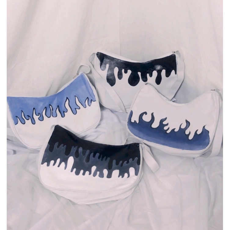 PAINTED SHOULDERBAG BAG (2 SISI)