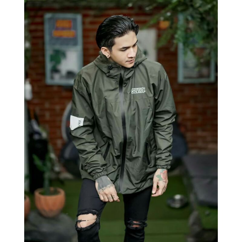 Jaket Salviohexia Jaket Waterpoof Jaket Pria Jaket Parasut