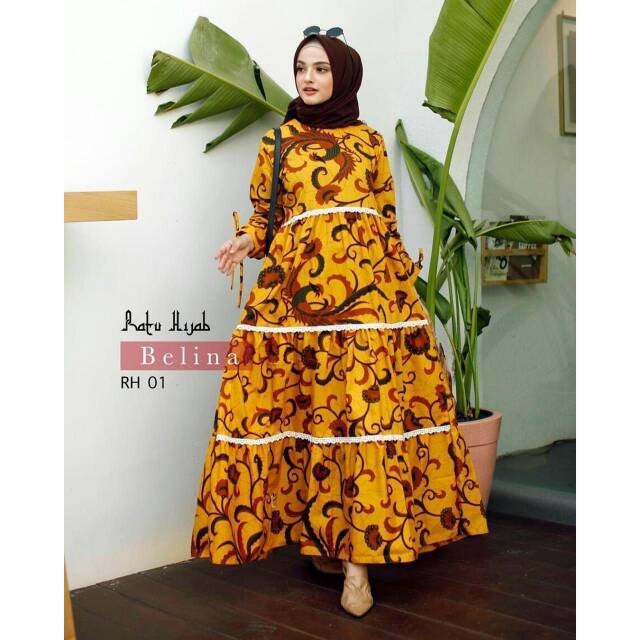 Gamis Batik Jumbo Unggul Jaya