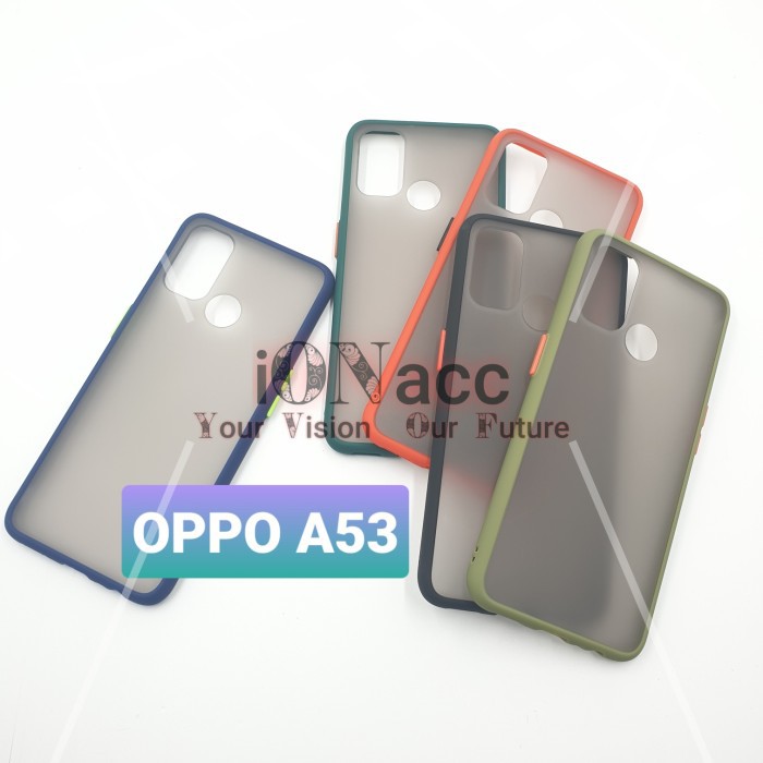 MY CHOICE CASE OPPO A53 NEW - HARDCASE DOVE TPU MACARON COLOUR