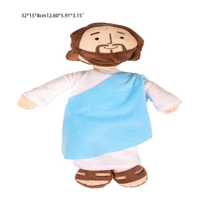 Mary Handcraft Plush Jesus Untuk Boneka Novelty Hadiah Sofa Mobil Hias Kristen