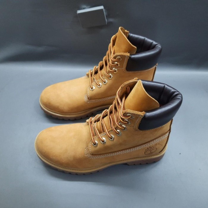 Timberland Boots 10061 1940 Leather Brown Boots 6 inch