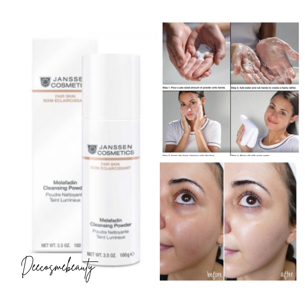 Jual Janssen Cosmetics Melafadin Cleansing Powder Shopee Indonesia