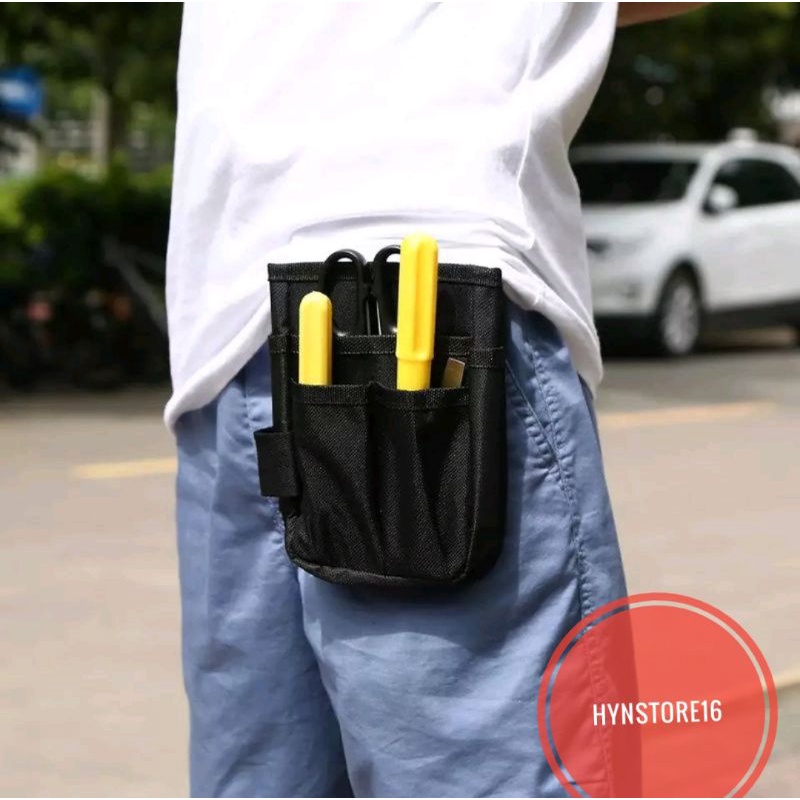 Tas Pinggang Penyimpanan Kunci Montir Bengkel / Electrical Tools Bag