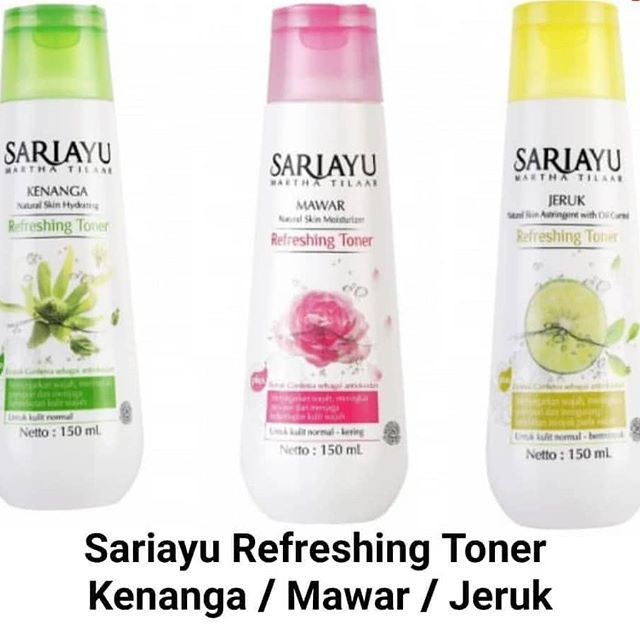 SariAyu Refreshing Toner 100ml dan 150ml