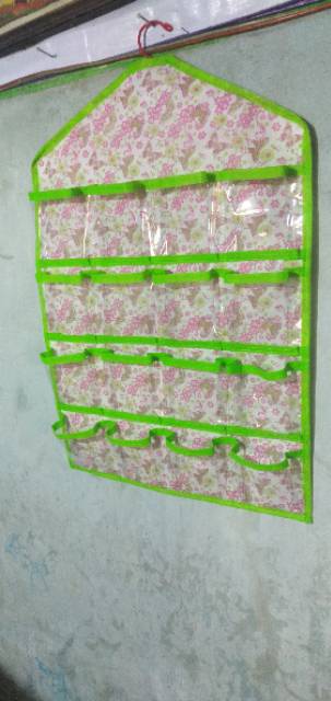 Rak CD Motif Bunga / Rak Underware Gantung Murah