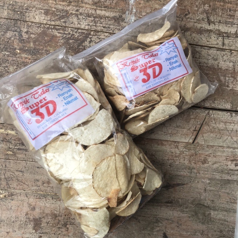 

Keripik Talas Super 3D Oleh-Oleh Khas Cikalong Tasikmalaya