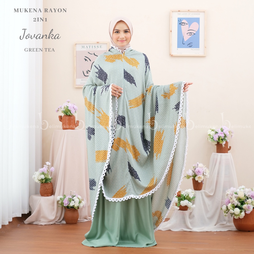 mukena dewasa traveling 2in1 jovanka