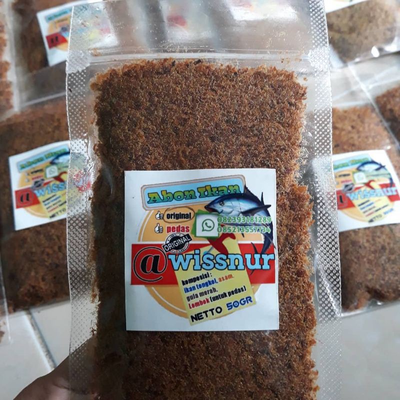 

Abon ikan tuna 150 gram /asli ikan segar