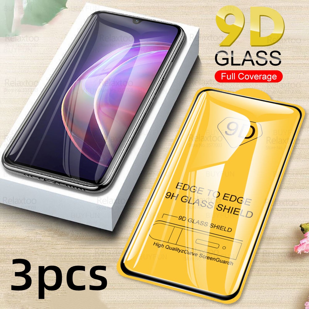 3pcs Pelindung Layar tempered glass Untuk VIVO Y91 Y89 Y90 Y19 Y11 Y70 Y51 Y30 Y20 Y20A Y73S Y70S Y52S Y51S Y30 Y20i Y20S Y20S Y3S Y20