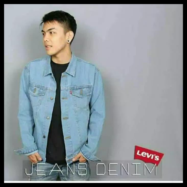 kez4 jaket jeans pria jaket levis pria original al41 jaket jeans denim pria 2fwb