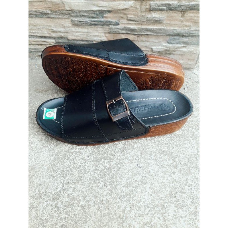 sendal pria asli kulit sapi