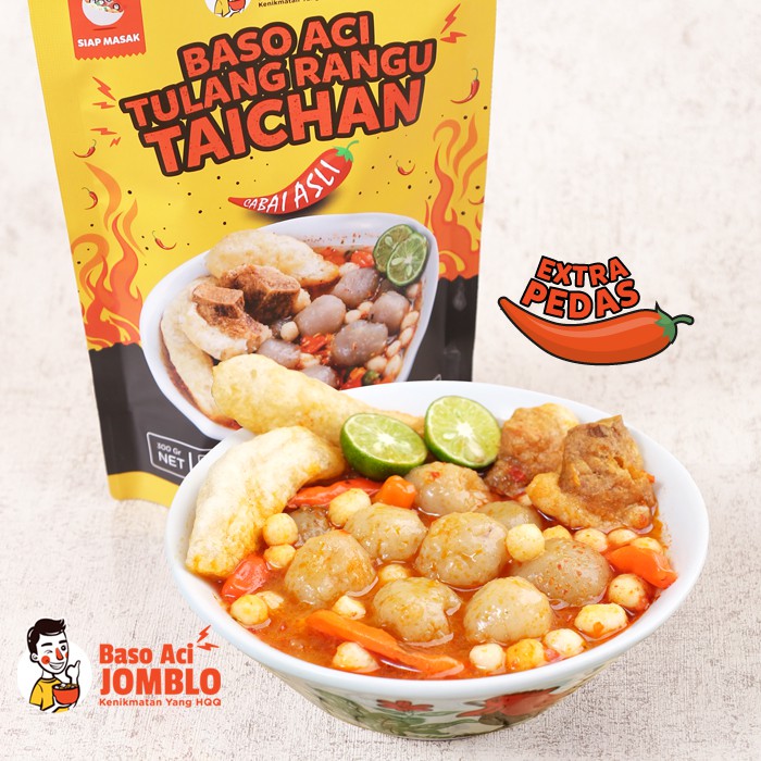 

Baso Aci Tulang Rangu Kuah Taichan