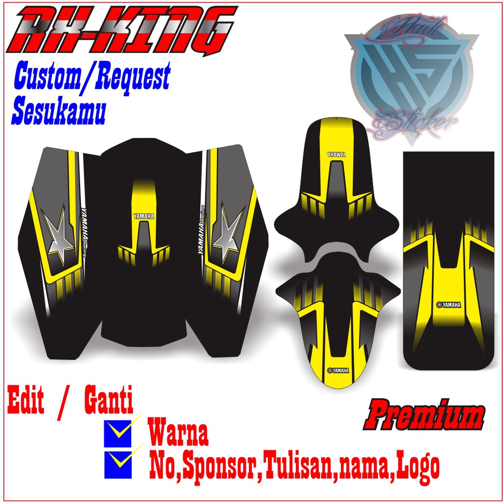 Sticker Full body rx king