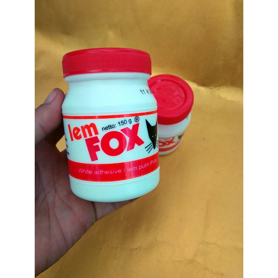 

Lem Fox Lem PVAc Botol 150gram Original