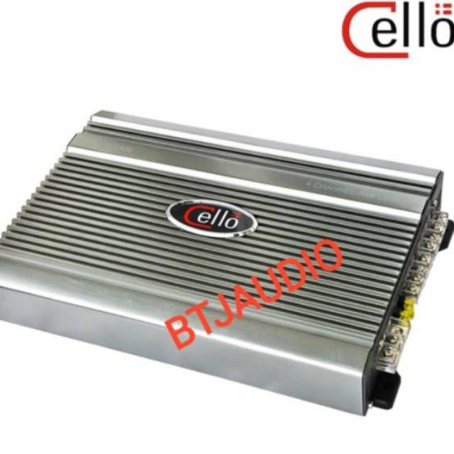 POWER AUDIO MOBIL 4 CHANNEL MERK CELLO CA30 (ORIGINAL RESMI CELLO INDONESIA)