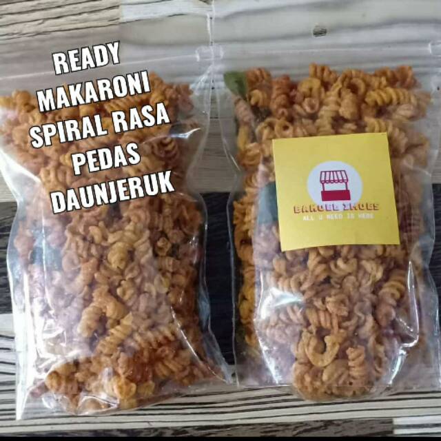 

Makaroni spiral daun jeruk