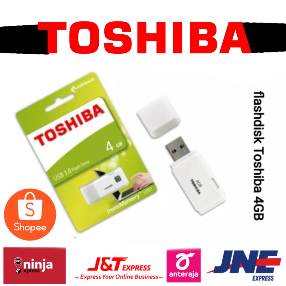 flashdisk / flashdrive toshiba 4gb memory bagus murah harga grosir