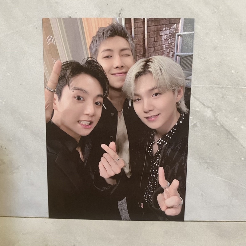 BTS PTD Fleece Up Jacket PTD Permission To Dance mpc pc mini photocard unit rm jk suga namjoon jungk