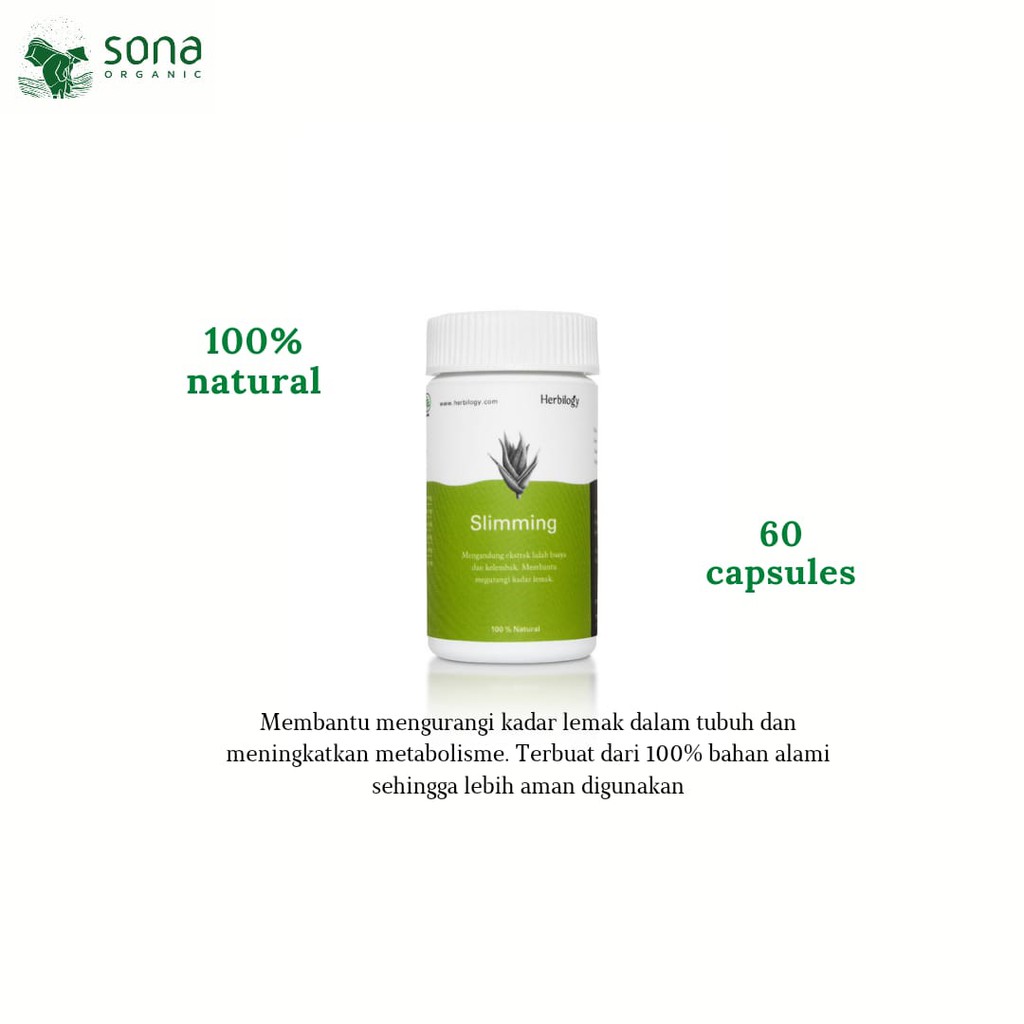 Herbilogy Slimming Capsule - 60 capsules