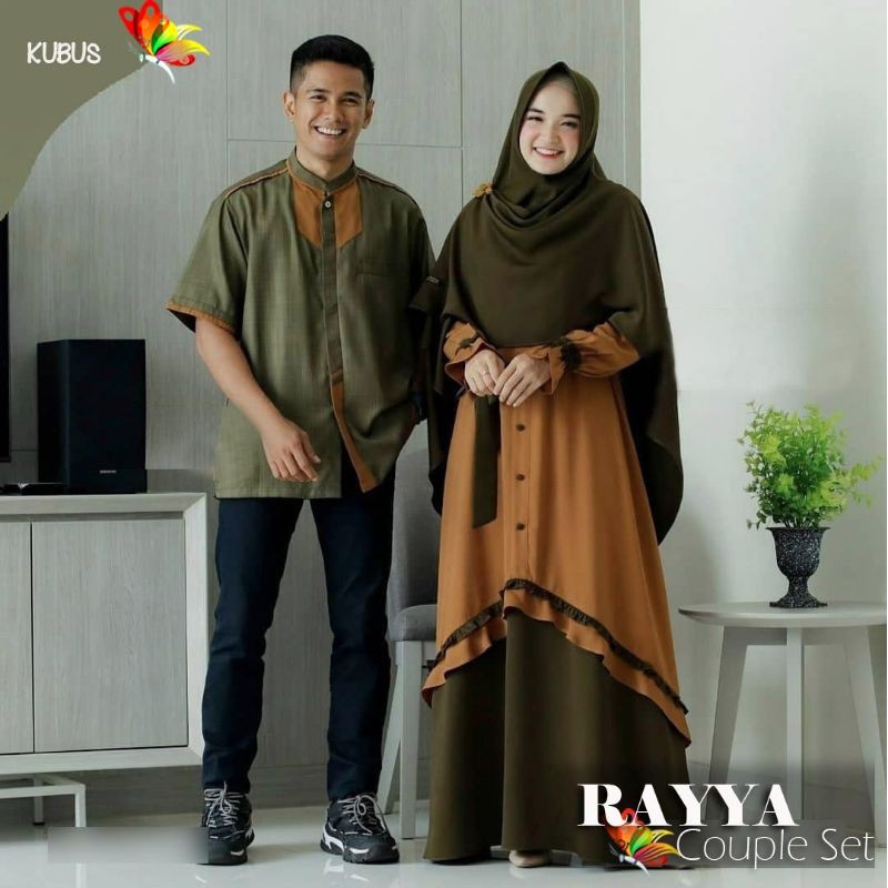 baju gamis couple suami istri amena baju pesta cople berkualitas gamis couple terbaru