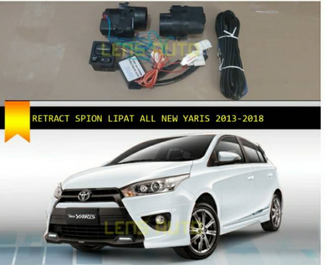 Motor spion lipat all new yaris_retrack spion Yaris 2014