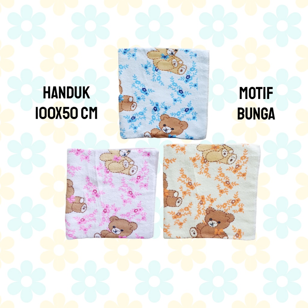 Dixon Handuk Anak Dewasa Motif Cewek